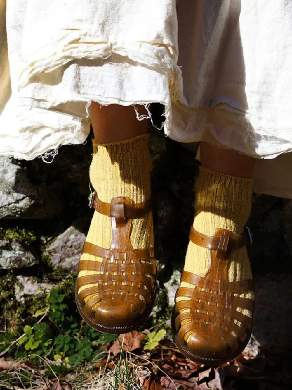 Sunchanvre Hemp Jelly Sandals
